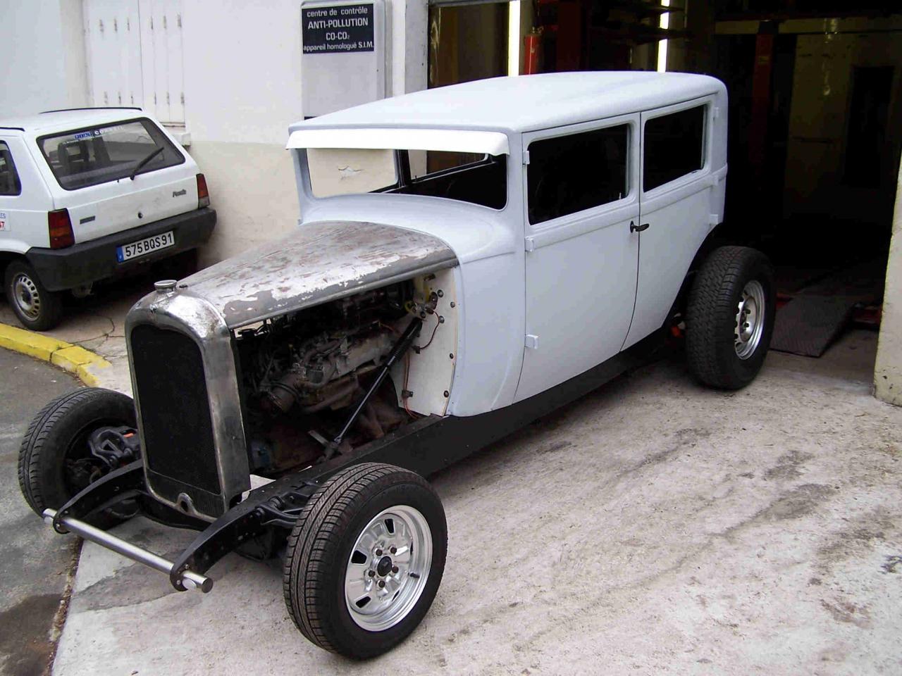 ça ressemble enfin à un Street Rod