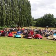 Rassemblement européen de street rods - Avoise - France