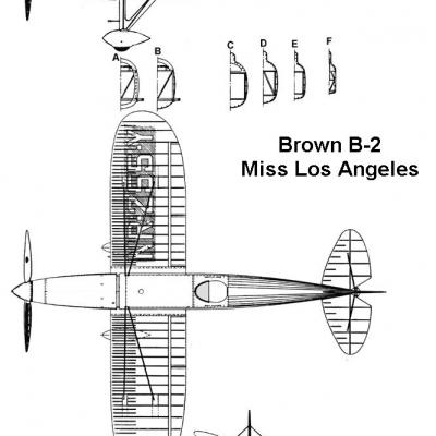 Brown-B2 /  Triptique 3 vues