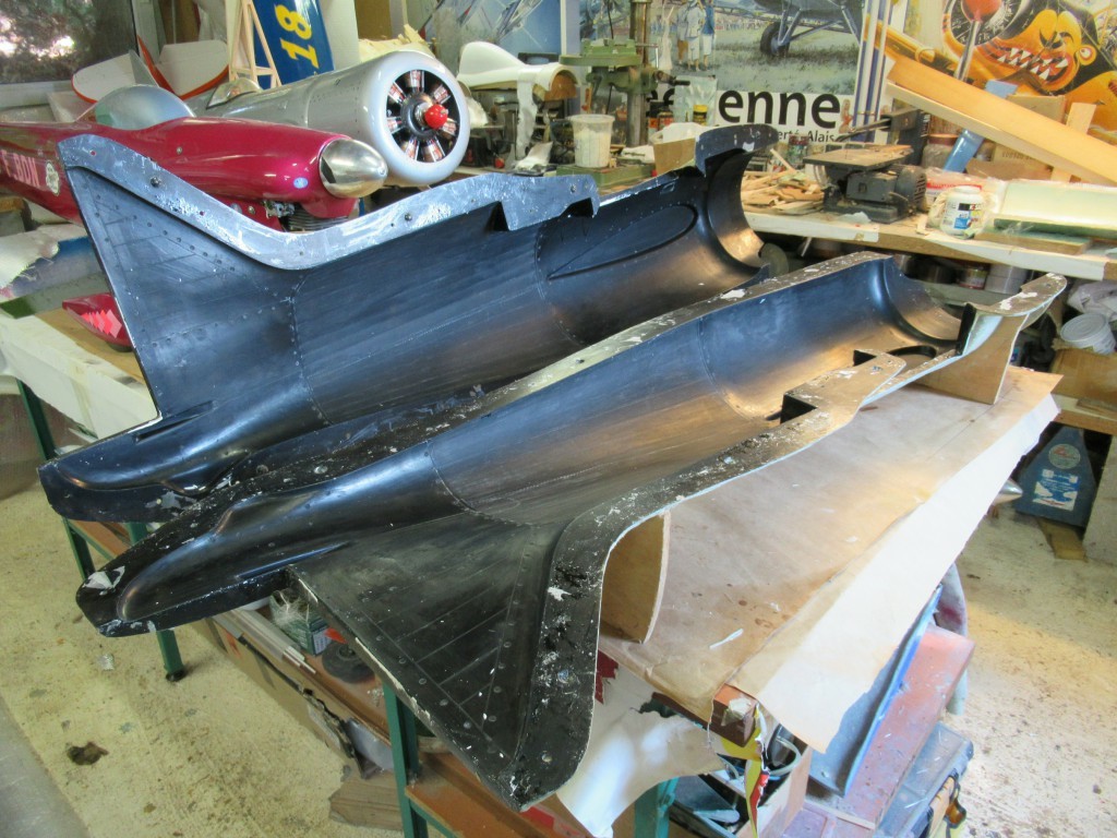 Moule fuselage du Laird Turner