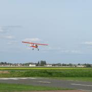 Wilga en approche à Boissy ( MCB- 91 )