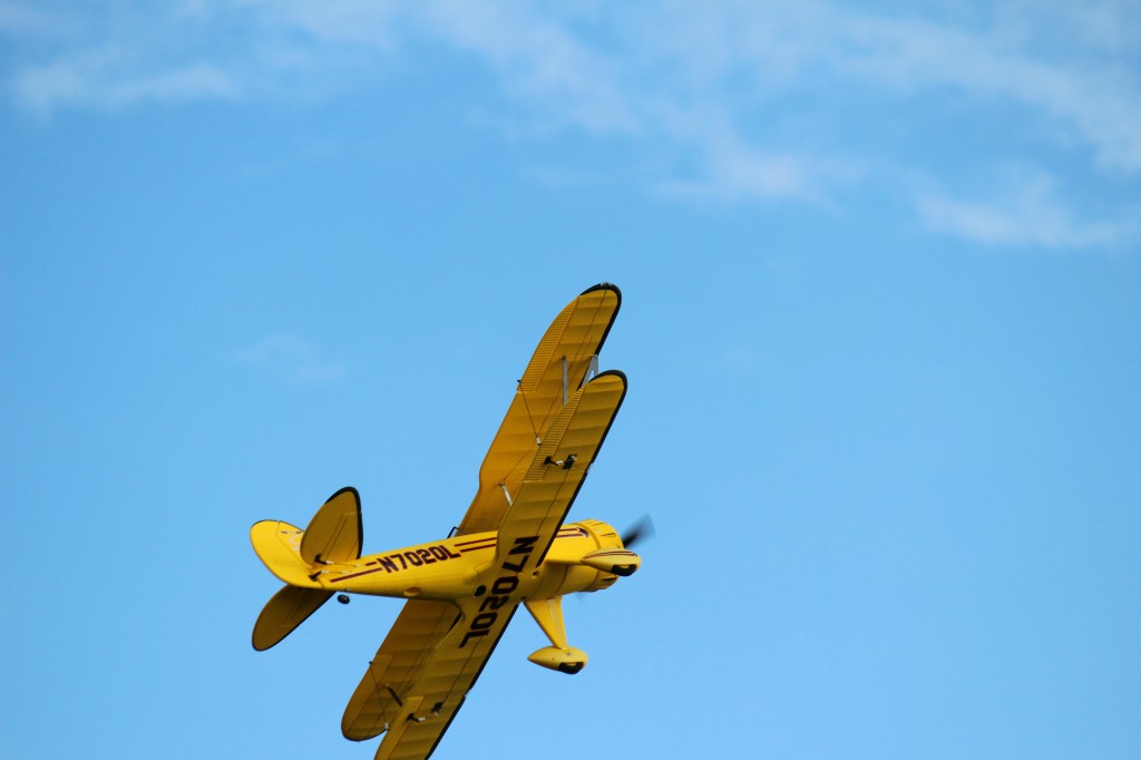 Waco in the  Blue sky