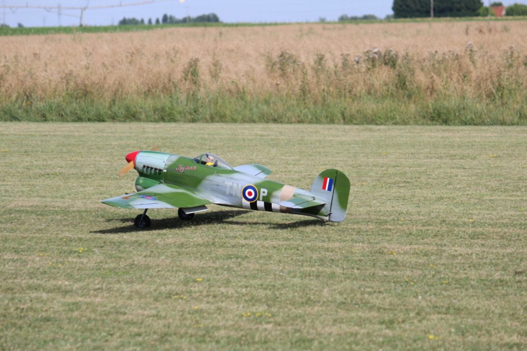 Posé du Typhoon 