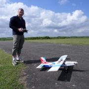 Franck et son pilatus élèctrique