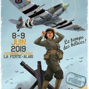 Affiche Meeting aérien la Ferté  2019